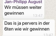 Perverse Sechste wie der weiße Riese